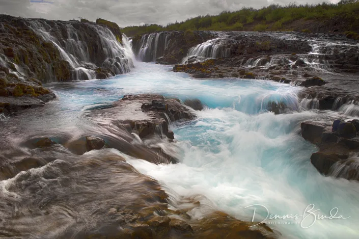 Bruarfoss Waterfall