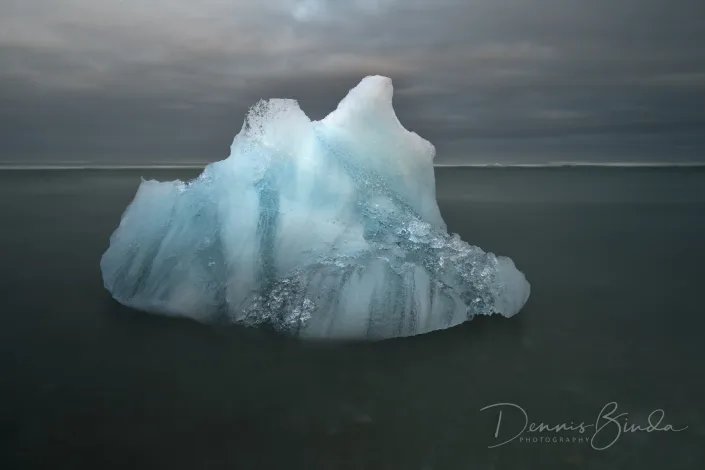 Jokulsarlon Beach Glacier Ice