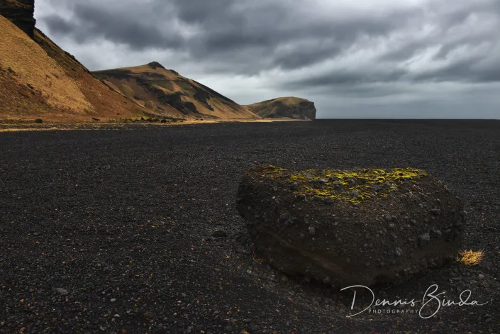 lava Sand Beach Near Vik