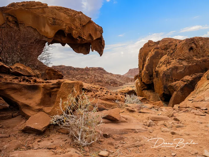 Rotsformatie bij Twyfelfontein